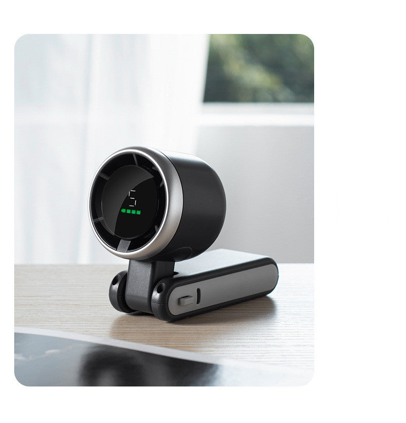 3-in-1 Foldable Mini Fan – Handheld, Desktop, and Neck-Hanging | 180° Design with Type-C Charging